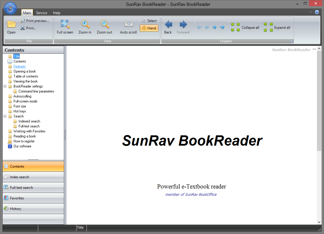 SunRav BookReader
